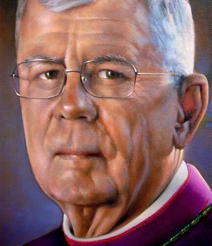 Face Detail of Bishop Crispian Hollis