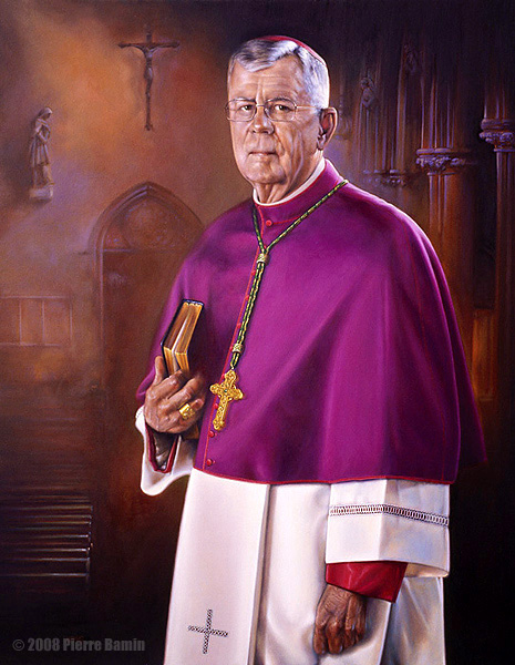 Oil Portrait of the Right Reverend Crispian Hollis, Bishop of Portsmouth