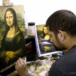 Painting Process of The Mona Lisa