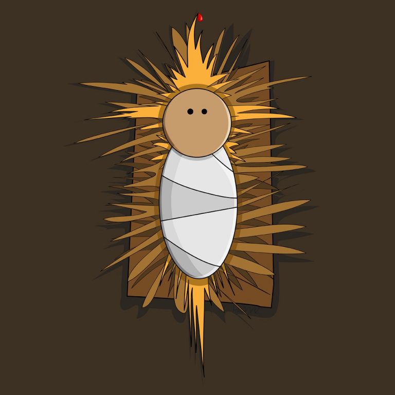 Christmas 2018 vector art by Pierre Bamin